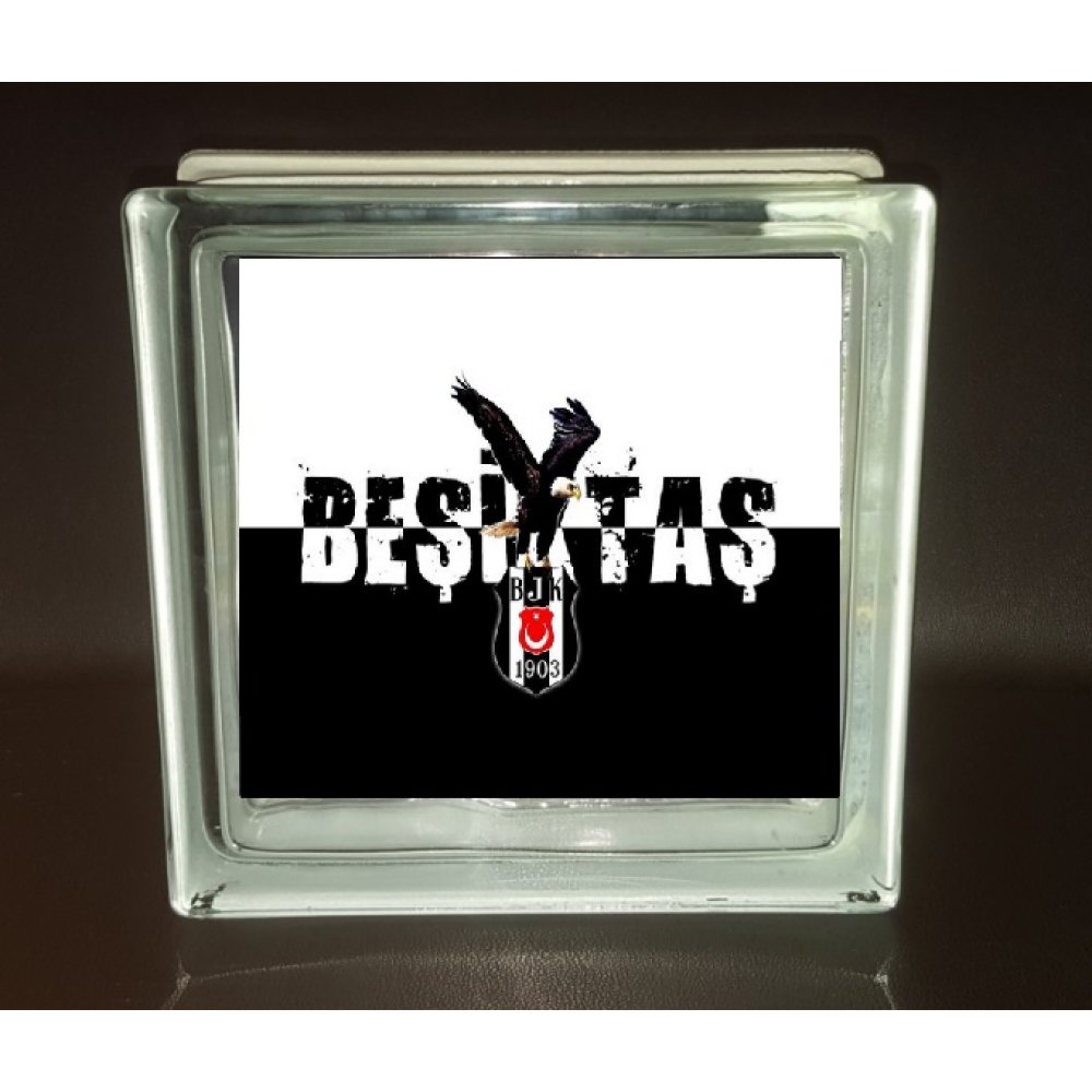 dekoratif cam tuğla 19x19x8cm beşiktaş kartal