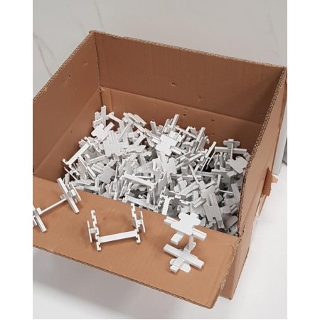 cam tuğla pvc derz artısı 10mm standart 100 adet