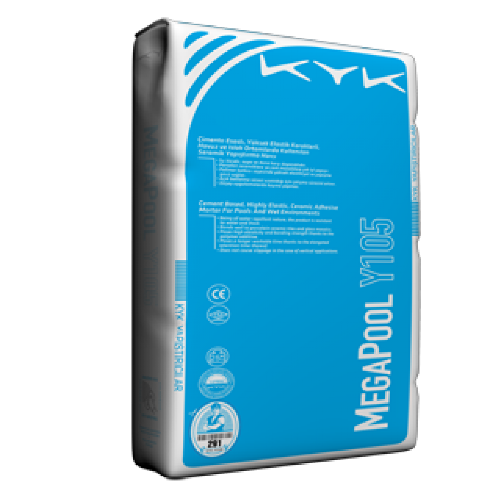 Kyk megapool havuz beyaz yapıştırma 25Kg